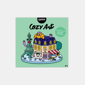 Cahier de coloriage - Cozy Art Paris