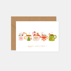 Carte Mug de Noël