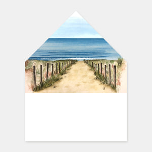 Aquarell-Teichumschlagfutter – 50 Stück