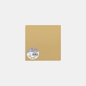 Carte 160x160 velin 210g caramel Pollen