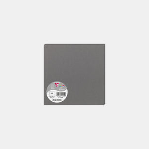 Carte 160x160 velin 210g gris acier Pollen