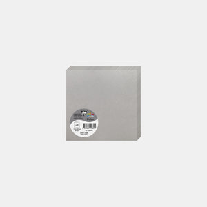 Pre-folded card 135x270 iridescent 210g silver Pollen