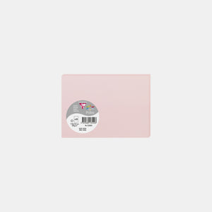 Carte 110x155 velin 210g rose Pollen