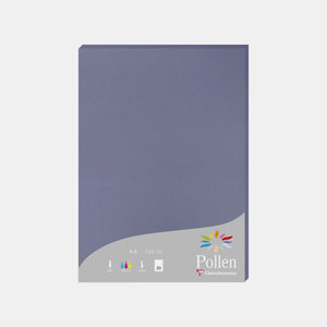 A4-Pergamentblatt 160 g Vergissmeinnicht-Pollen