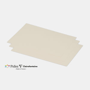 Karte 158x222 Pergament 210g Elfenbein Pollen