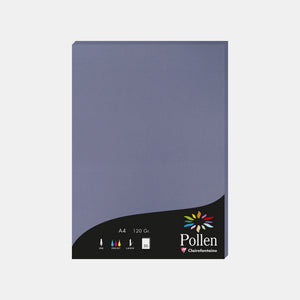 A4-Pergamentblatt 120 g Vergissmeinnicht-Pollen