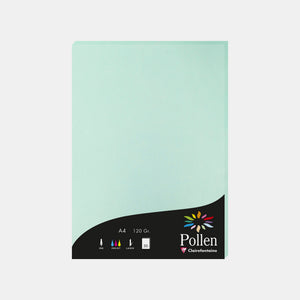 A4-Pergamentblatt, 120 g, jadegrüner Pollen