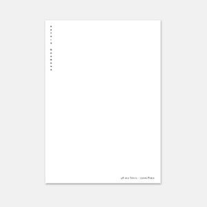 Papier à lettre - A4 Classique Verticale