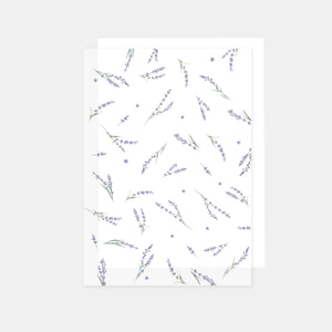 A4-Blatt bedrucktes Transparentpapier, 90 g, Lavendel