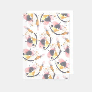 A4-Blatt bedrucktes Transparentpapier, 90 g, kunstvoll