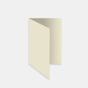 Carte pre pliee rectangulaire 148x210 verge ivoire