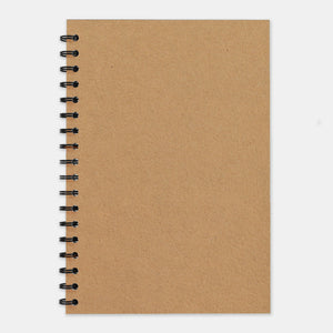 Notizbuch aus recyceltem Kraftpapier, 210 x 297 einfache Seiten