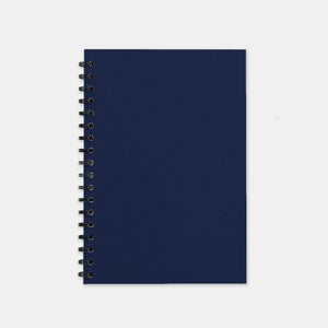 Carnet recycle marine 148x210 pages lignées