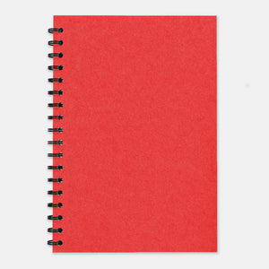 Cahier recycle rouge 210x297 pages lignées