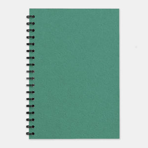 Türkisgrünes Recycling-Notizbuch, 210 x 297 einfache Seiten