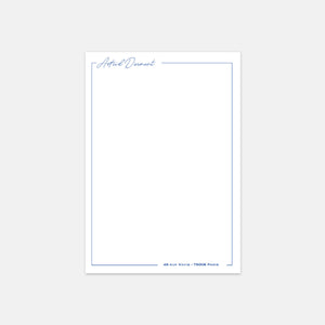 Papier à lettre - A5 Classique Cadre