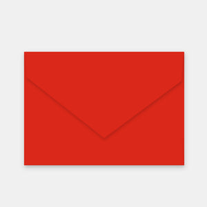 Enveloppe 165x215 mm vélin rouge