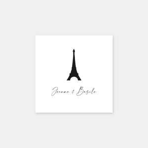 Personalized Paris roof stamp
