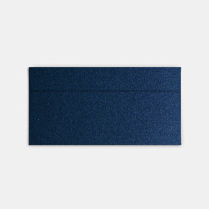 Enveloppe 110x220 mm metallisee saphir