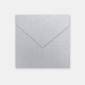 Envelope 170x170 mm silver metallic