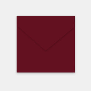 Enveloppe 165x165 mm velin bordeaux