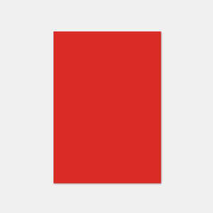 A4-Blatt Pergamentpapier 300g rot