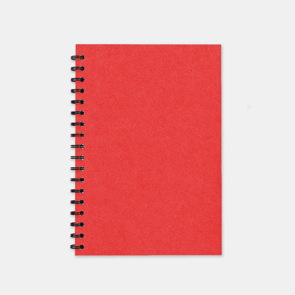 Carnet spirale couverture carton recyclé