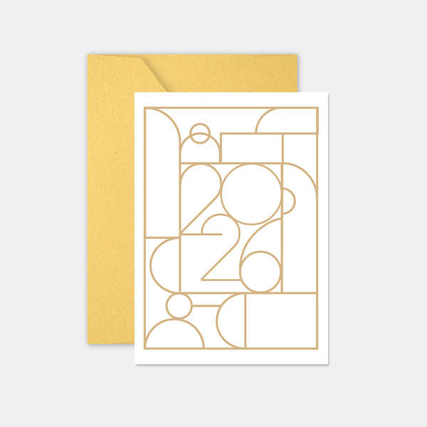 Carte de voeux personnalisée graphic