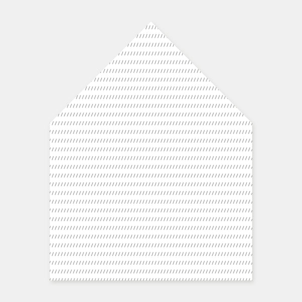 Discreet modern envelope lining - 50 pieces