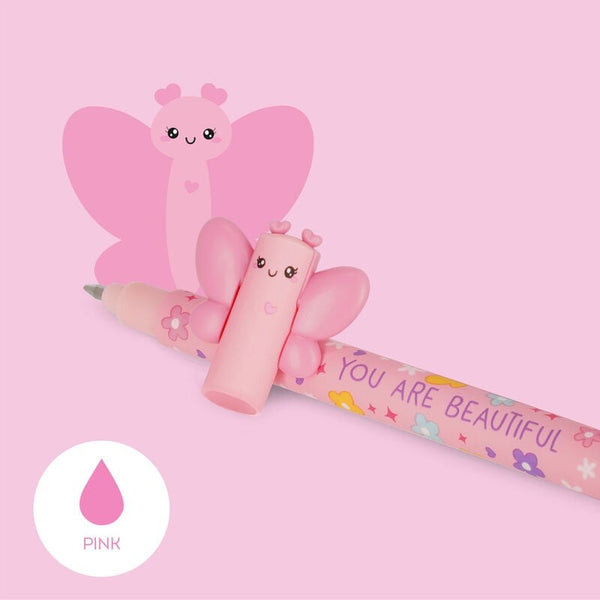 Erasable gel ink pen - Butterfly