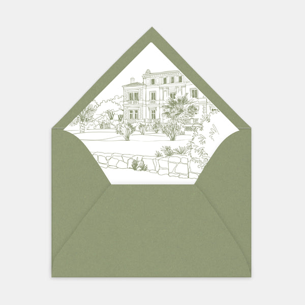 Doublure enveloppe belle demeure