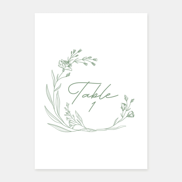 Marque table de mariage champêtre classique