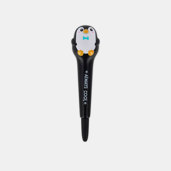 Stylo à encre gel antistress - Pingouin