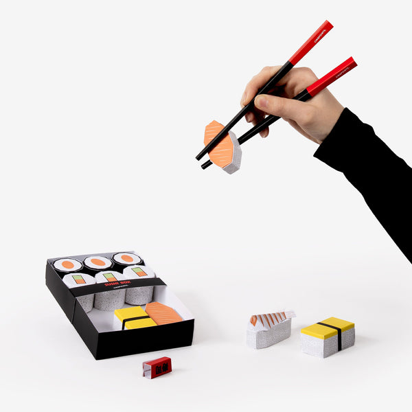 Maquette 3D en papier - Sushis