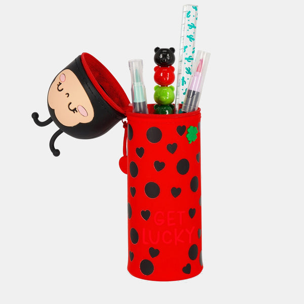Trousse kawaii coccinelle