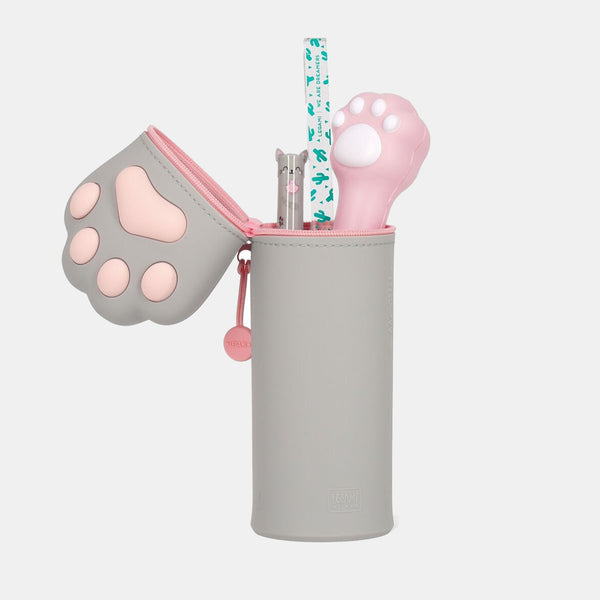 Kawaii cat paw pencil case