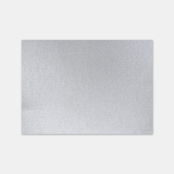 Karte 105x148mm Metallic-Silber
