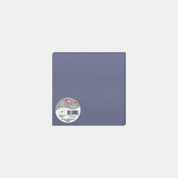 Card 160x160 vellum 210g forget-me-not Pollen
