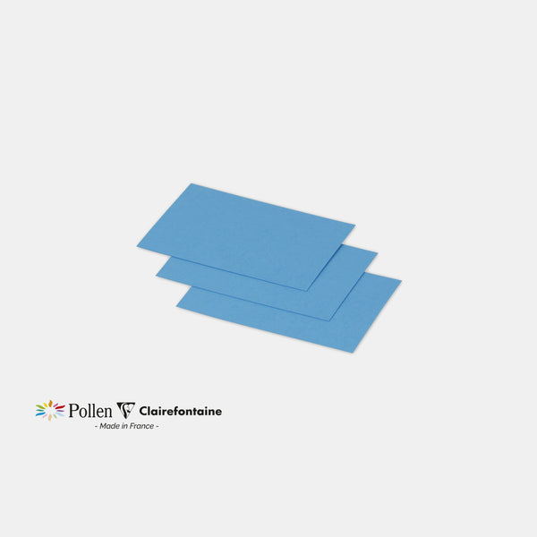 Card 70x95 vellum 210g turquoise blue Pollen