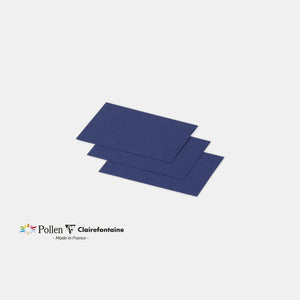 Carte 70x95 velin 210g bleu nuit Pollen