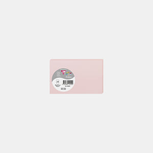 Carte 82X128 velin 210g rose Pollen