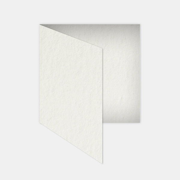 Carte pré-pliée 145x290mm milk naturel