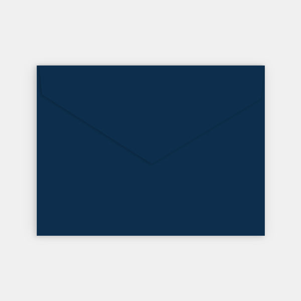 Umschlag 140x190 mm marineblaues Pergament