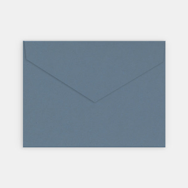 Umschlag 140x190 mm Kraft Denimblau