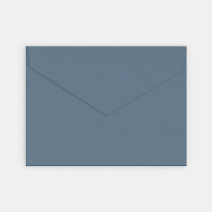 Enveloppe 140x190 mm kraft bleu jean