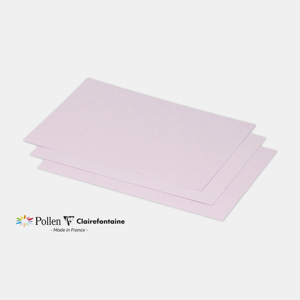 Carte 158x222 velin 210g lilas Pollen