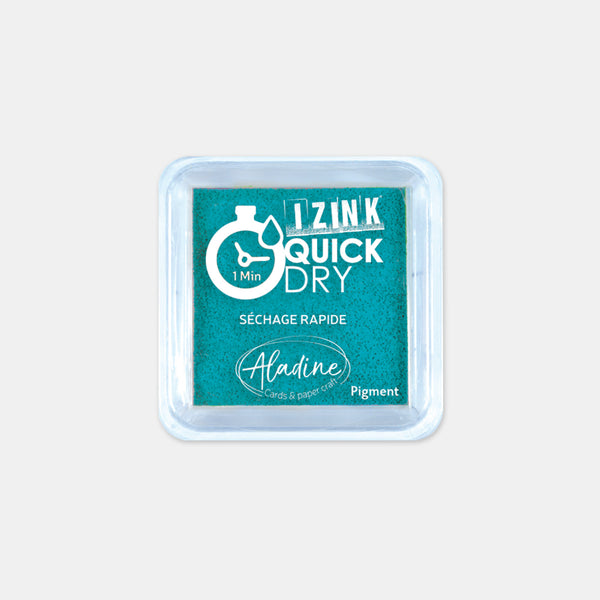 Ocean blue quick-drying ink pad