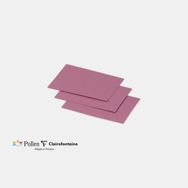 Carte 70x95 velin 210g rose hortensia Pollen