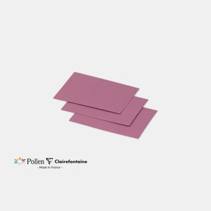 Carte 70x95 velin 210g rose hortensia Pollen
