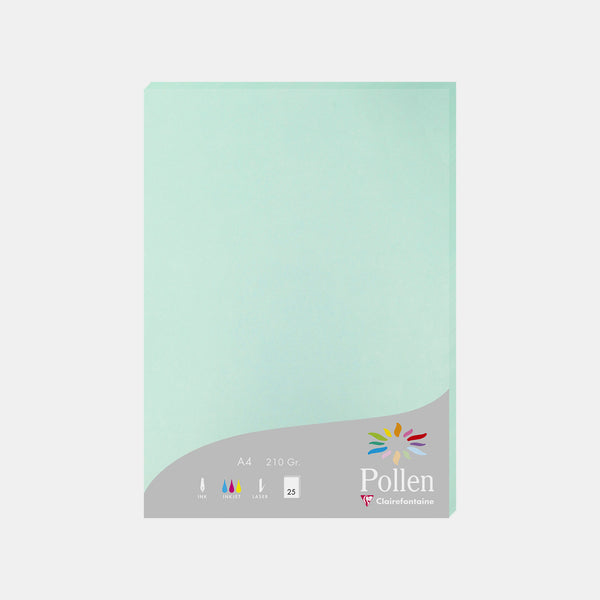 A4 vellum sheet 210g jade green Pollen